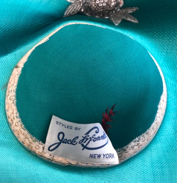Vintage Boutique Teal Jack McConnell "Red Feather… - image 9