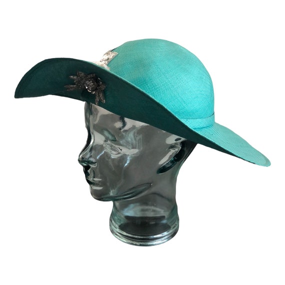 Vintage Boutique Teal Jack McConnell "Red Feather… - image 6