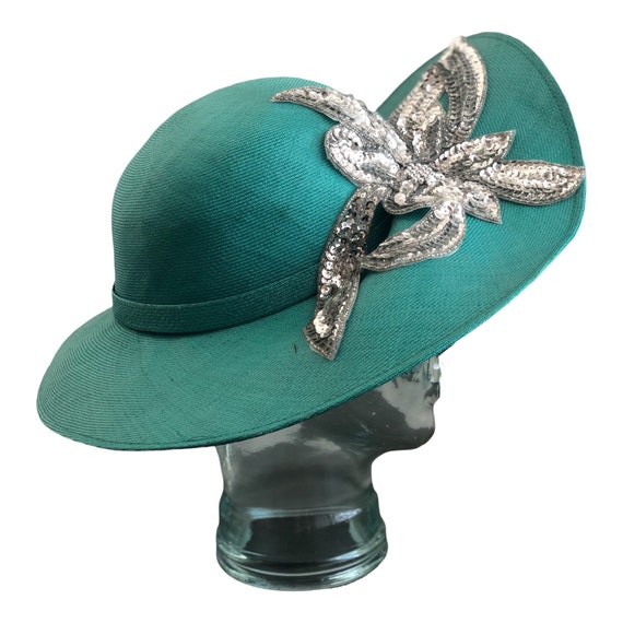 Vintage Boutique Teal Jack McConnell "Red Feather… - image 7