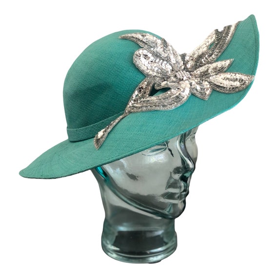 Vintage Boutique Teal Jack McConnell "Red Feather… - image 2