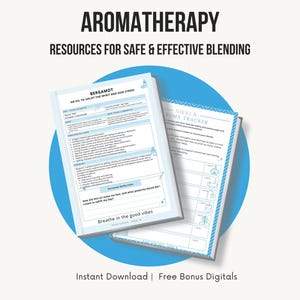 Naslagkaarten aromatherapie | Gids voor etherische oliën voor blending en genezing (pdf) | Ontgrendel therapeutische eigenschappen en verbeter je blends