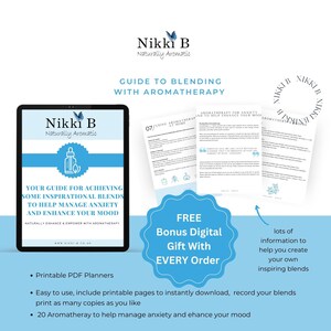 Unlock Relaxation: 20 Calming Aromatherapy Blends Workbook - Limited Time Offer