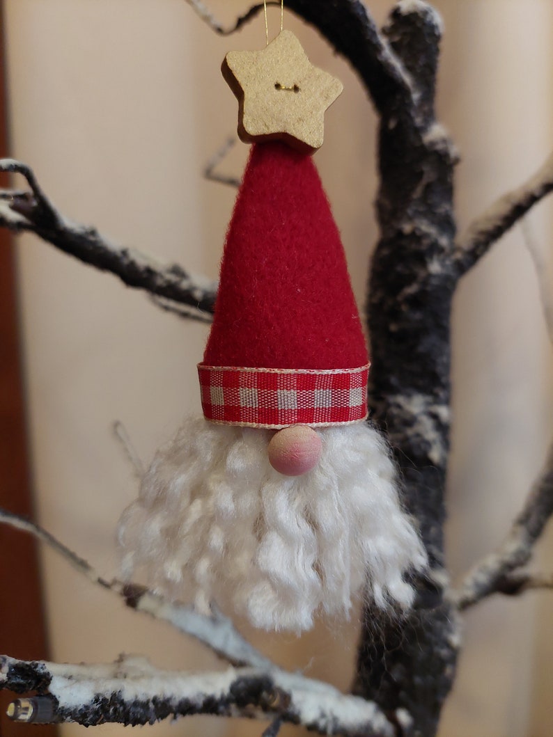 Wine Cork Gnome Ornament Etsy