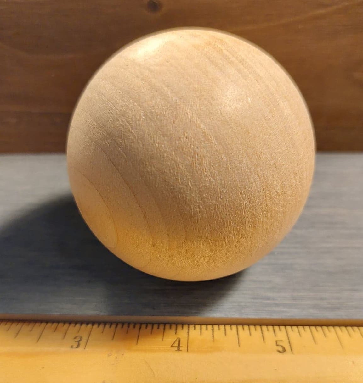 Wood Ball 165 Mm Large Wood Ball Wood Sphere 165 Mm Wood Ball 6,5 Turned Wooden  Ball Wood Ball Ornament Unfinished Wood Ball Quality Ball -  Norway