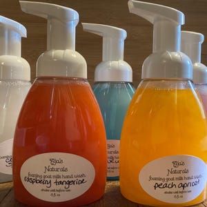 Goat Milk Foaming Hand Wash 8 oz  by Aja's Naturals Pick your Scent