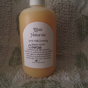 Goat Milk Body Wash 8 or 12 oz pick your scent image 3