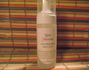 Goat Milk Unscented Gentle Foaming Facial Wash 5 oz by Aja's Naturals