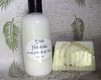 Goat Milk Body Wash 8 or 12 oz pick your scent