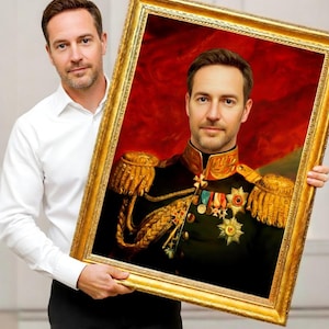 Personalised Historical Portrait | Royal Portrait | Renaissance Portraits | King Portrait | Queen Portrait | Custom Portrait