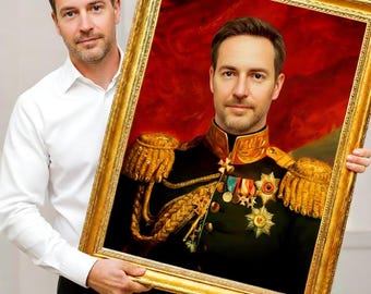 Personalised Historical Portrait | Royal Portrait | Renaissance Portraits | King Portrait | Queen Portrait | Custom Portrait