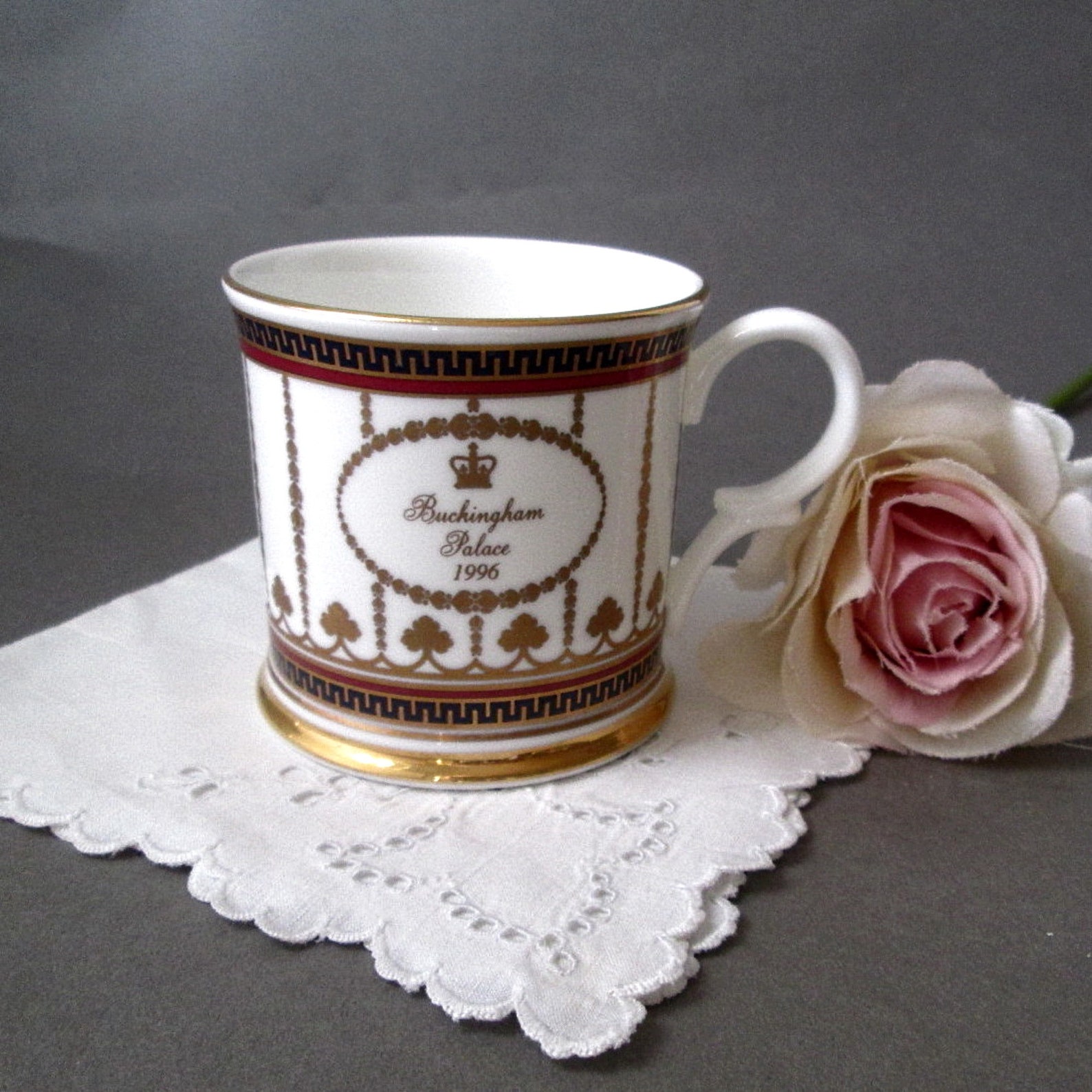 Buckingham Palace coffee cup fine porcelain fancy gilt lovely Etsy