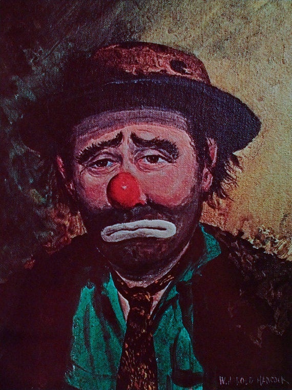 Emmett Kelly Paintings & Artwork for Sale