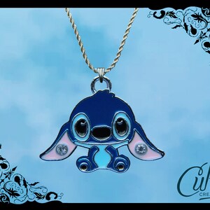 Lilo and Stitch Charm,stitch Christmas Charm,s925 Sterling Silver