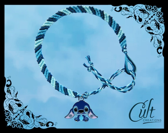 Disney Lilo & Stitch Friendship Bracelet With Stitch Charm Free UK