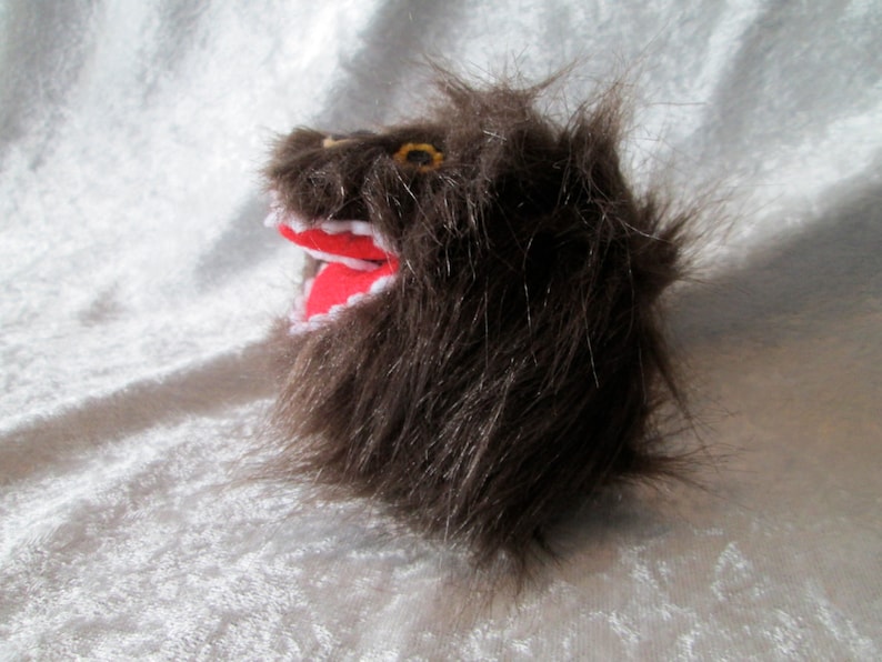 Fuzzy Monster Catnip Ball Cat Toy Etsy