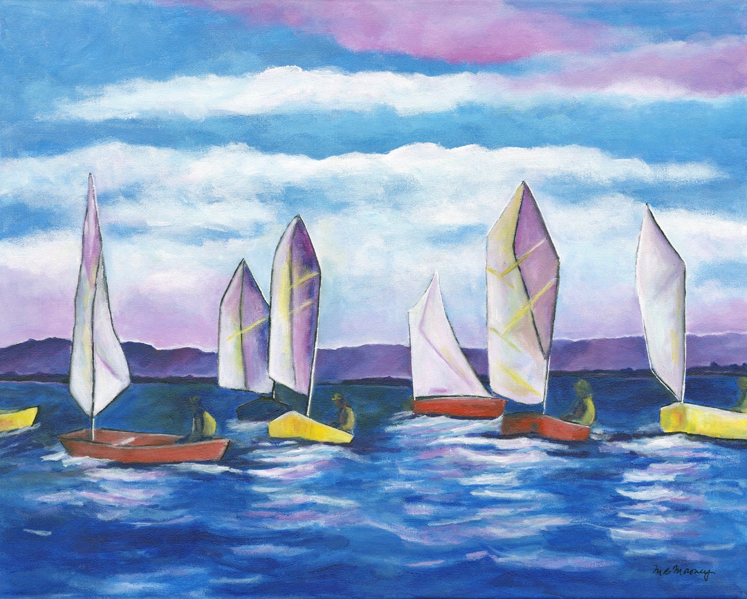 Sailing Long Island Sound Etsy