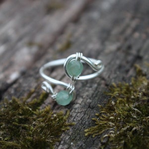 Green Aventurine Ring