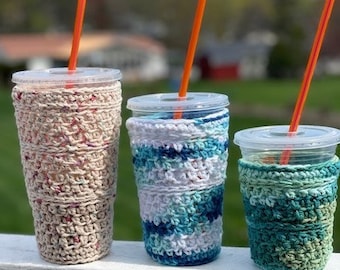 Iced Cup Cozy Pattern