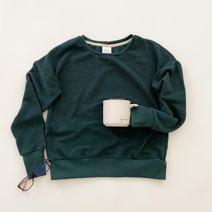 Organic Cotton Relaxed Fit Sweater image 1