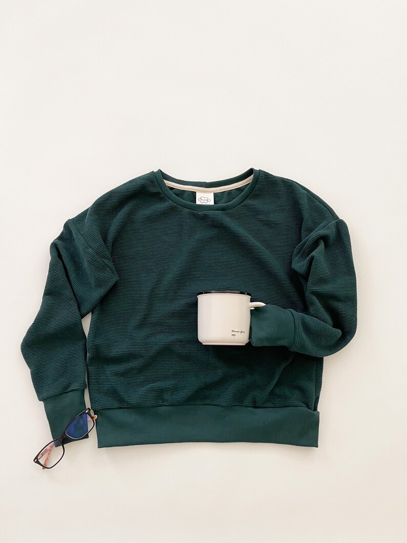 Organic Cotton Relaxed Fit Sweater image 1
