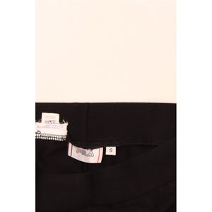 Fila womens graphic sport shorts UK 8 small black image 3