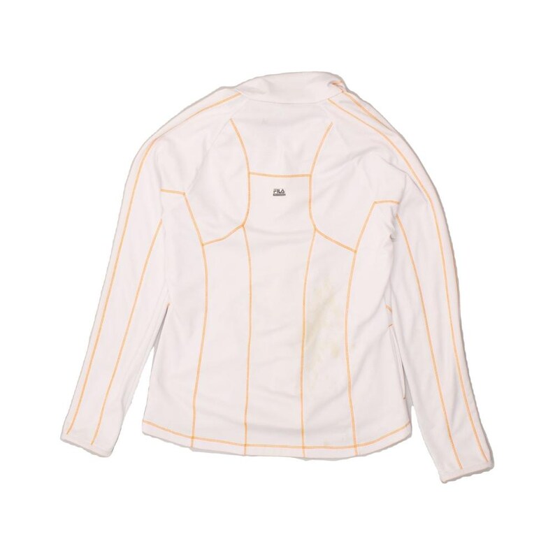 Chaqueta deportiva Fila para mujer, talla 16 (UK), color blanco, poliéster imagen 2