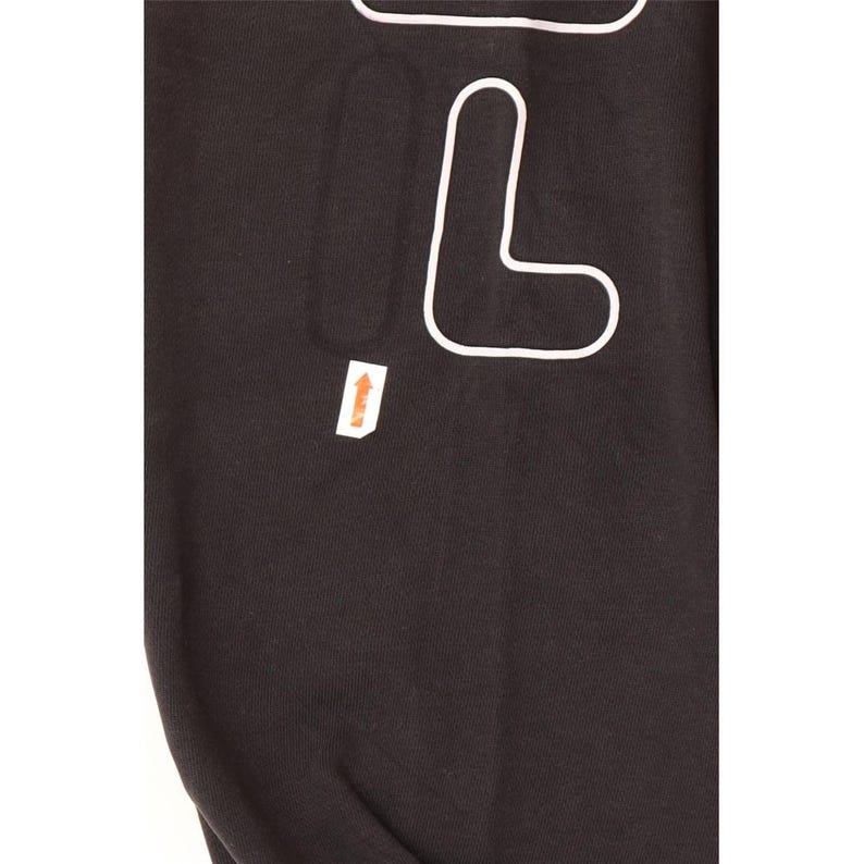 Pantaloni da tuta con grafica Fila da donna, taglia UK 6 XS, neri immagine 3