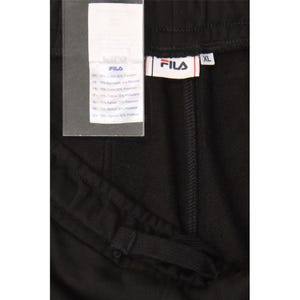 Fila mens sport shorts XL black cotton image 3