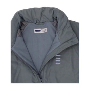 Giacca antivento con cappuccio da donna Fila IT 44 grigio medio color block immagine 3