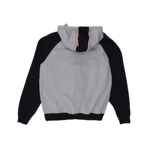 Fila Herren Zip Hoodie Pullover Large Blau Colourblock Baumwolle Bild 2