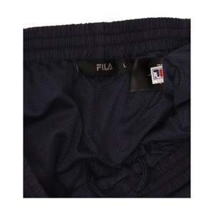 Pantalones de chándal Fila para hombre, talla grande, azul marino, poliéster imagen 4
