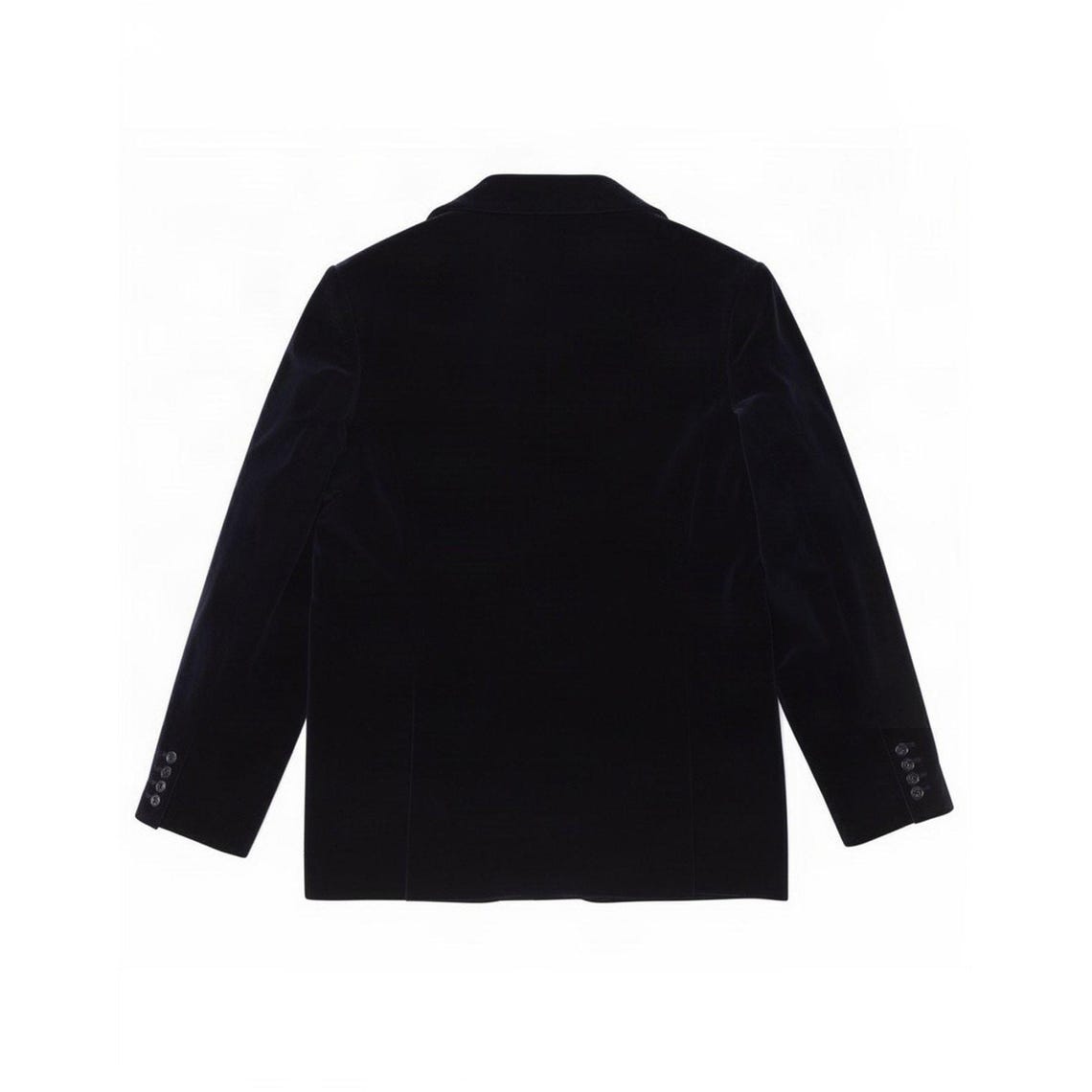 Vintage Womens 1 Button Blazer Jacket UK 14 Medium Navy Blue Cotton, Foto 2 von 4