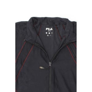 Bluza dresowa damska Fila UK 12, rozmiar średni, czarny, poliester zdjęcie 3