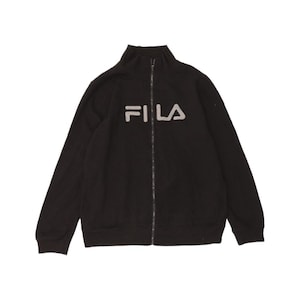 Fila mens graphic tracksuit top jacket XL black polyester image 1