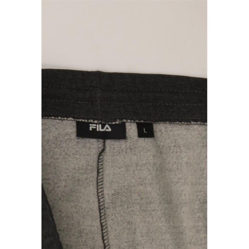 Fila mens tracksuit trousers large grey image 4