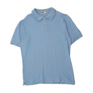 Fila mens polo shirt medium blue image 1