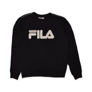 Fila grafische damestrui UK 14, medium zwart afbeelding 1