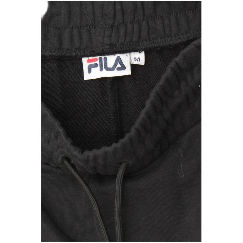 Fila Herren Trainingshose Jogginghose Medium schwarz Baumwolle Bild 3