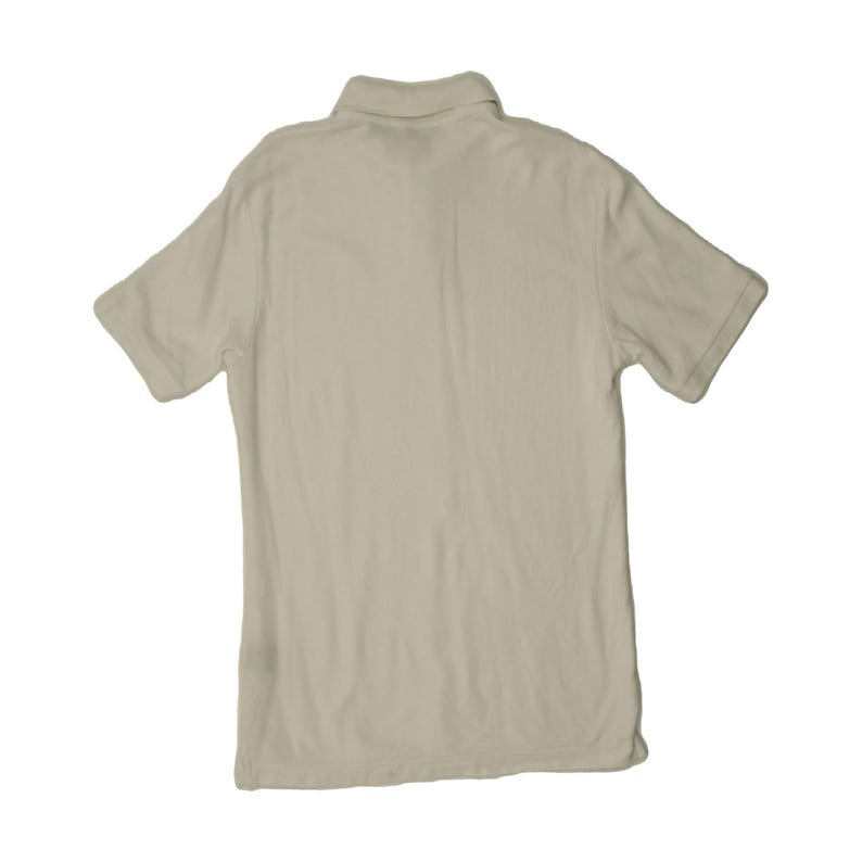 Fila Herren Poloshirt mittelgroß aus weißer Baumwolle Bild 2