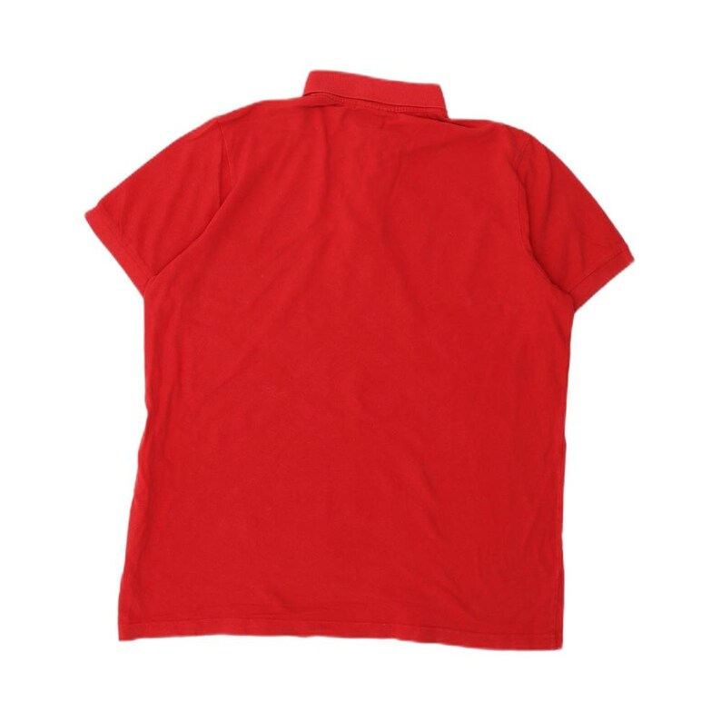 Fila Grafisch herenpoloshirt XL rood katoen sport afbeelding 2