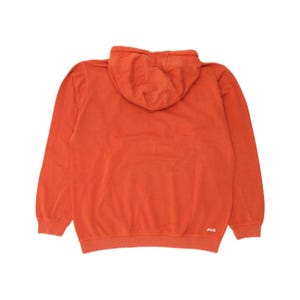 Sudadera con capucha y gráfico de Fila para hombre, talla XL, de algodón, color naranja imagen 2