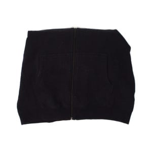 Fila mens graphic zip hoodie sweater large navy blue cotton image 4