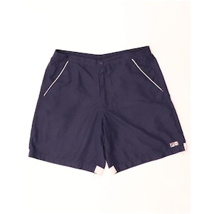 Bermuda Chino Masculina Fila Tamanho Grande W36 Azul Marinho em Poliéster Colorblock imagem 1