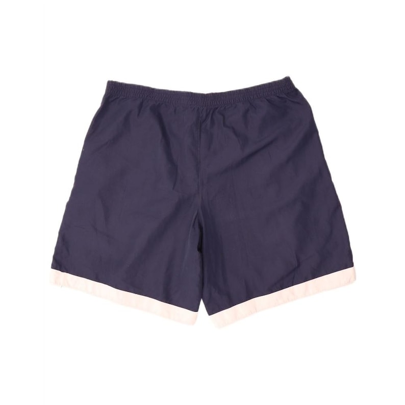 Bermuda Chino Masculina Fila Tamanho Grande W36 Azul Marinho em Poliéster Colorblock imagem 2