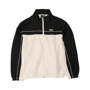 Veste de survêtement Fila pour hommes, 2XL, polyester color block blanc image 1