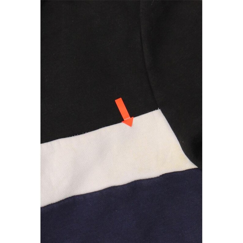 Fila womens zip hoodie sweater UK 14 medium multicoloured colourblock image 3