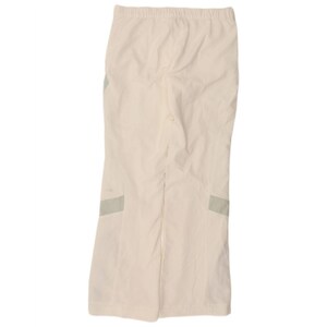 Fila womens tracksuit trousers UK 14 medium white colourblock polyester image 2