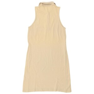 Vestido tipo polo sin mangas para mujer Fila IT 44 Beige medio Algodón imagen 4