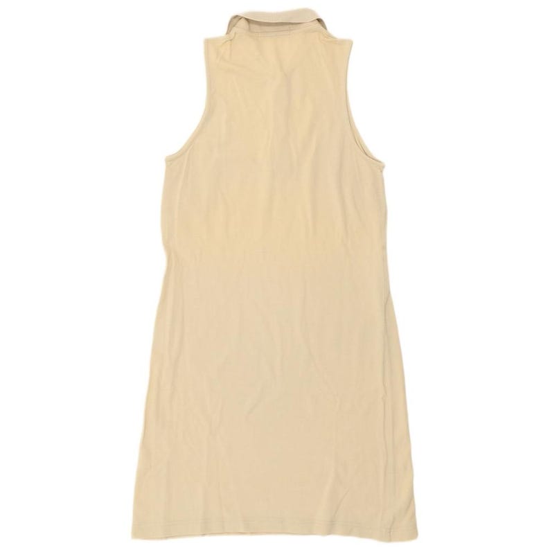 Vestido tipo polo sin mangas para mujer Fila IT 44 Beige medio Algodón imagen 4