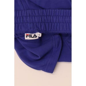 Fila Womens Graphic Tracksuit Trousers UK 10 Small Purple image 3